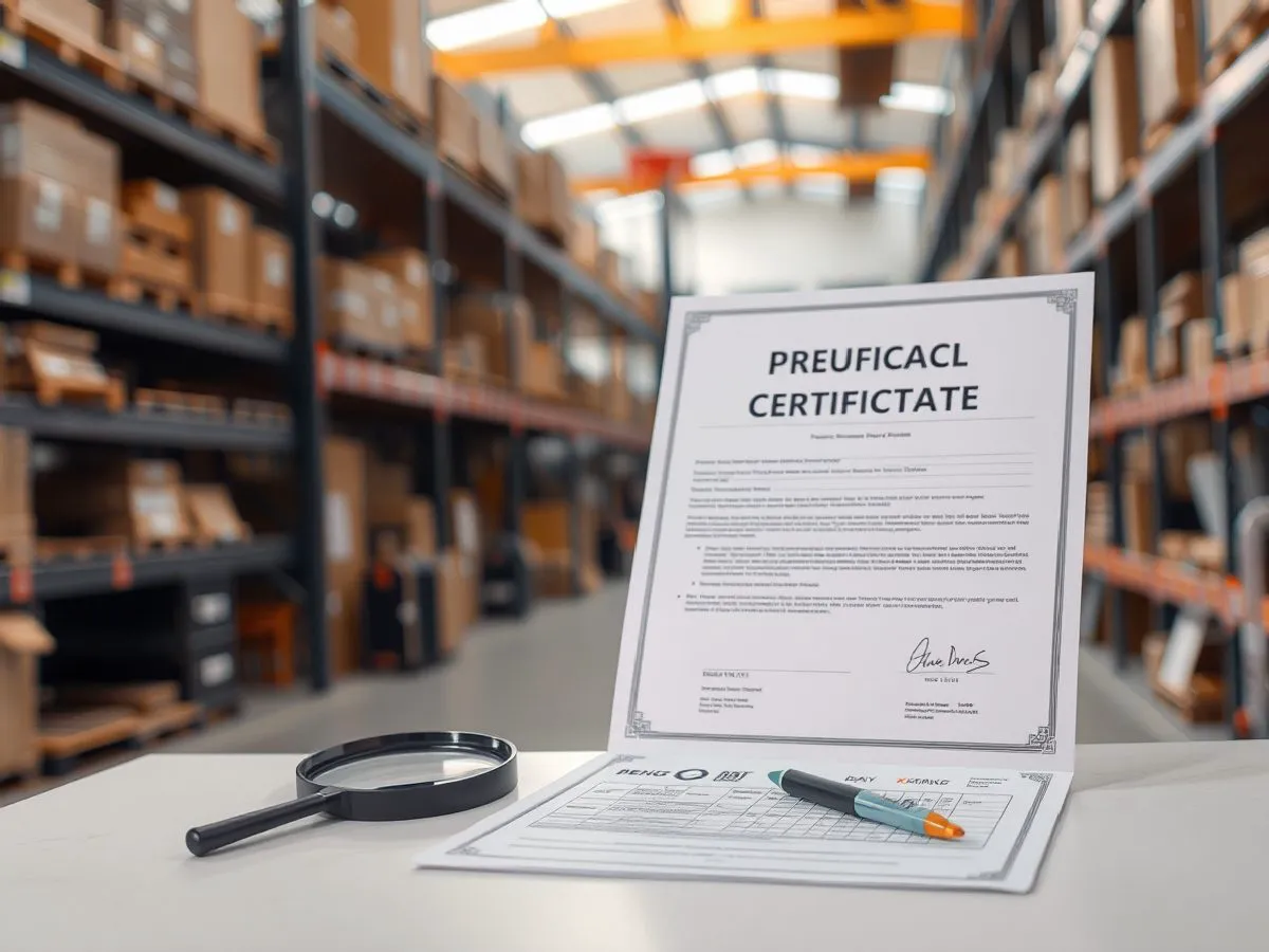 ISO 9001认证文件与窑炉工厂背景